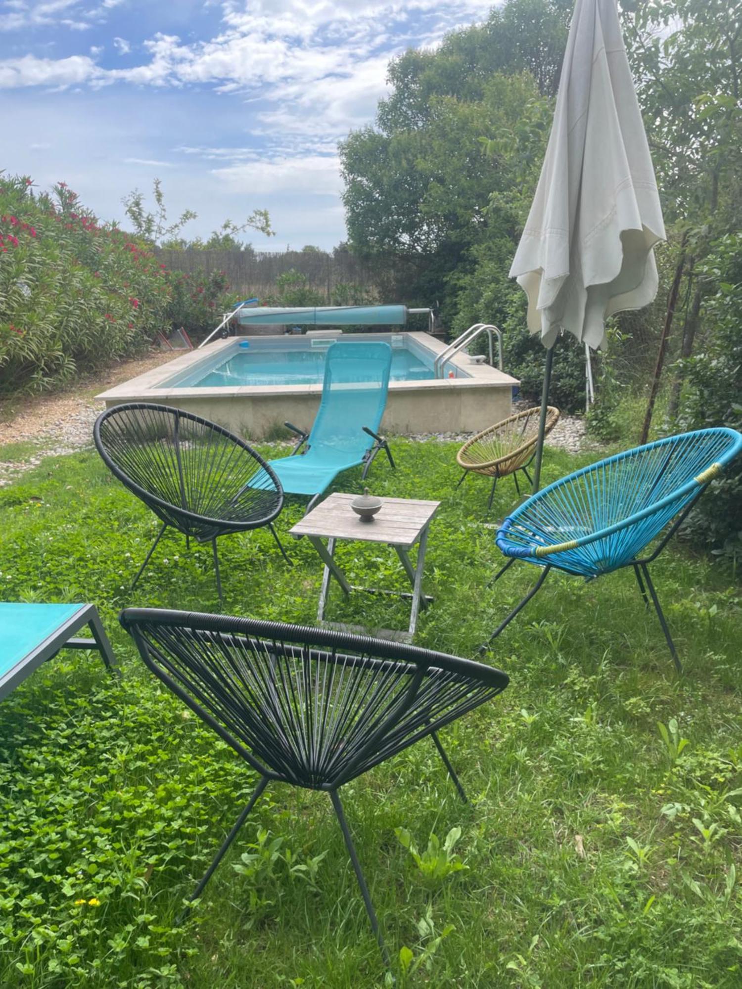Studio Havre De Paix Au Pont Du Gard Piscine Et Jacuzzi Chez Valerie Payre Vers Pont du Gard Exterior photo